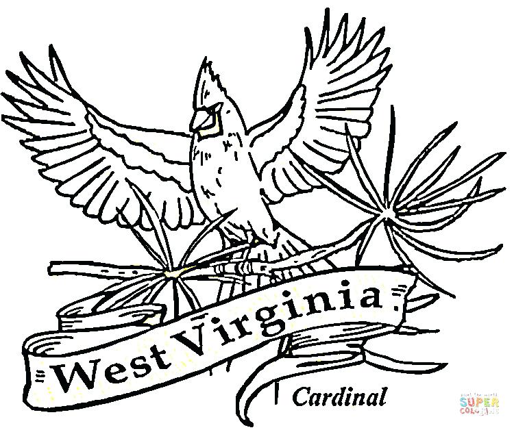 West Virginia Coloring Pages At Getdrawings Free Download