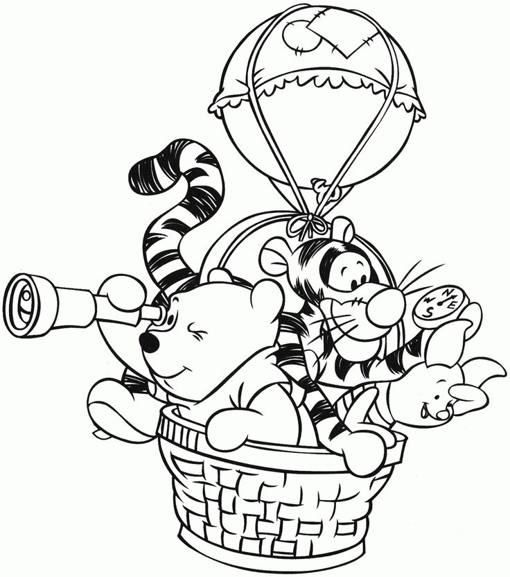 Owl Winnie The Pooh Coloring Pages