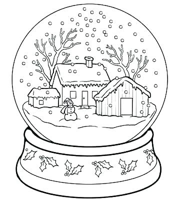 Winter Fun Coloring Pages At Getdrawings Free Download