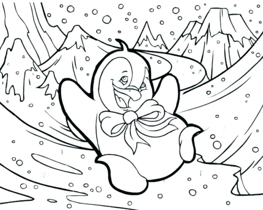 Winter Scene Coloring Pages For Adults at GetDrawings | Free download