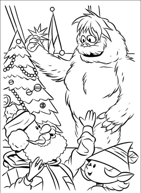Yeti Coloring Pages at GetDrawings | Free download