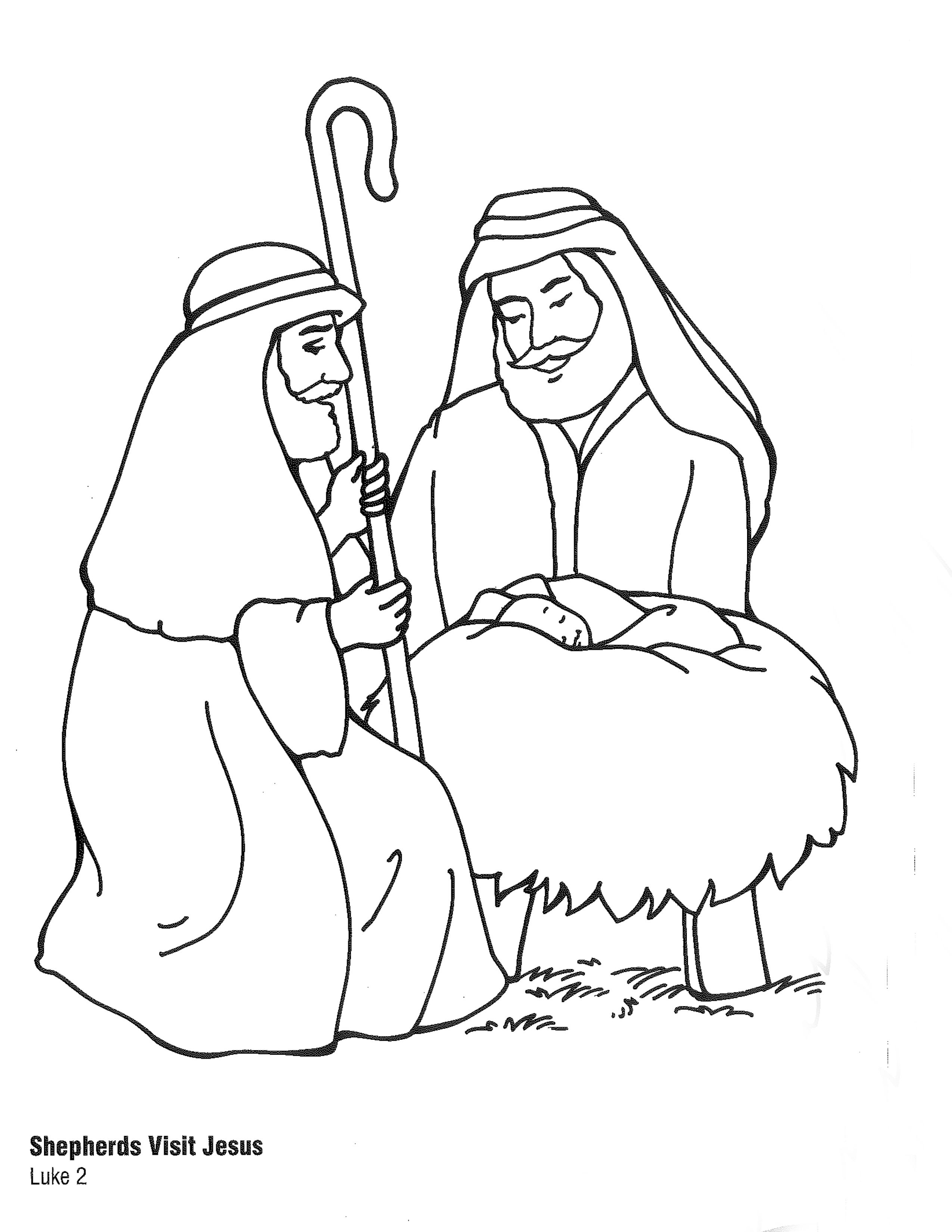 Zechariah And Elizabeth Coloring Page at GetDrawings | Free download