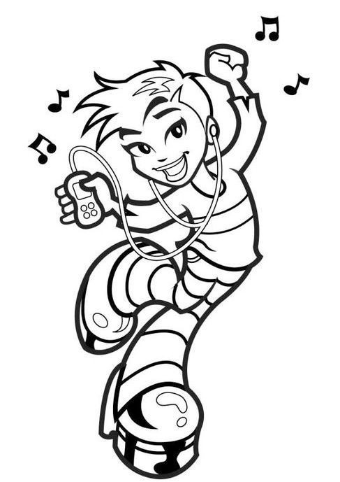 Zumba Coloring Pages At Getdrawings Free Download