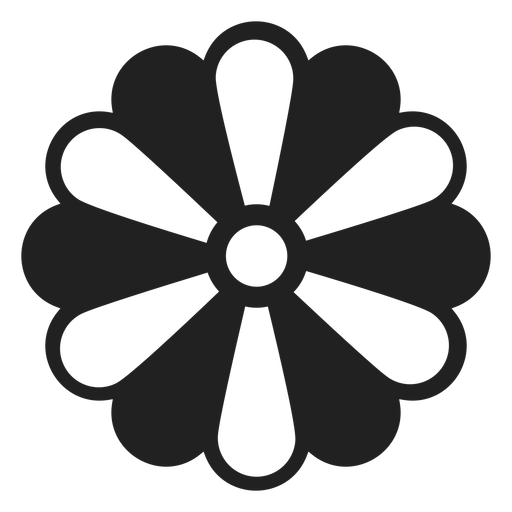 White Flower Icon at GetDrawings | Free download