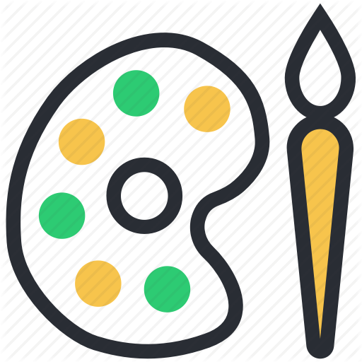 IconExperience » G-Collection » Painters Palette Icon