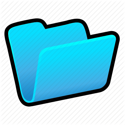 folder png icon windows blue