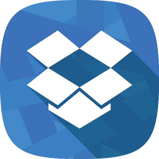 dropbox logo black and white