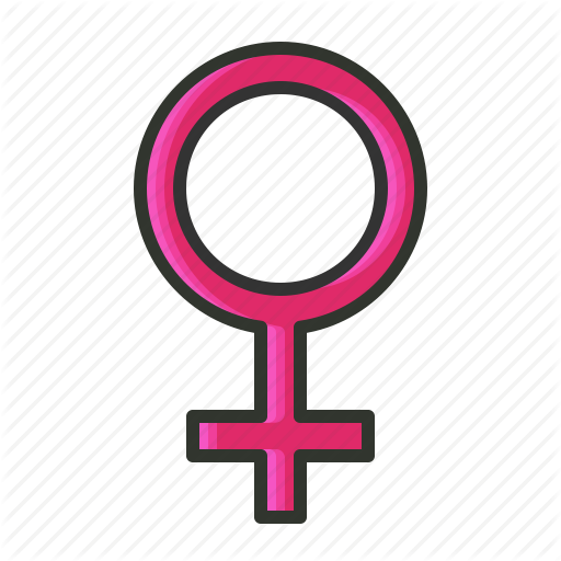 Female, Female Symbol, Girl, Sex Symbol, Women Icon.