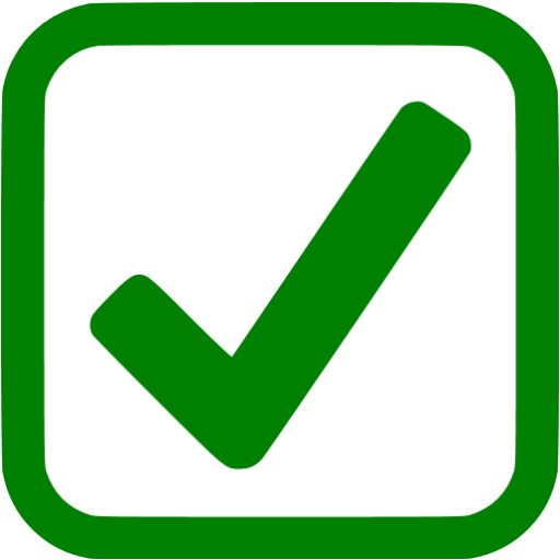 Green Tick Icon at GetDrawings | Free download