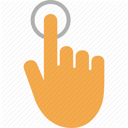 Hand Click Icon at GetDrawings | Free download