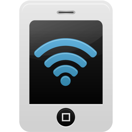 Smartphone Wifi Icon Pretty Office Iconset Custom Icon Design