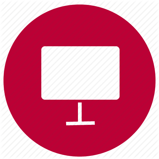 Red Computer Icon At Getdrawings Free Download