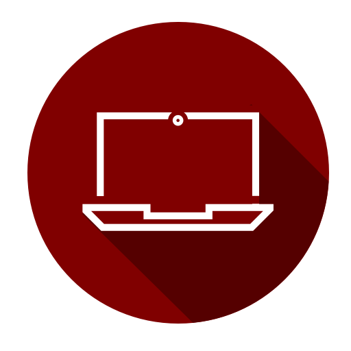 Red Computer Icon At Getdrawings Free Download