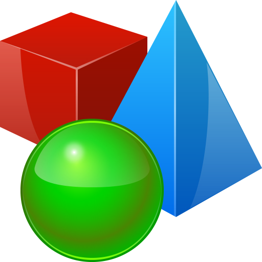 object icon 3d objects icons soft printer form sphere cube matter sample aha theme maquette entity subject miniature thing objective