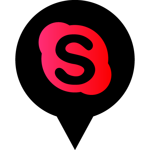 Skype Icon Black at GetDrawings | Free download