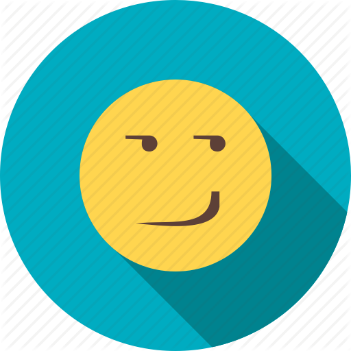 Smirk Icon At Getdrawings Free Download