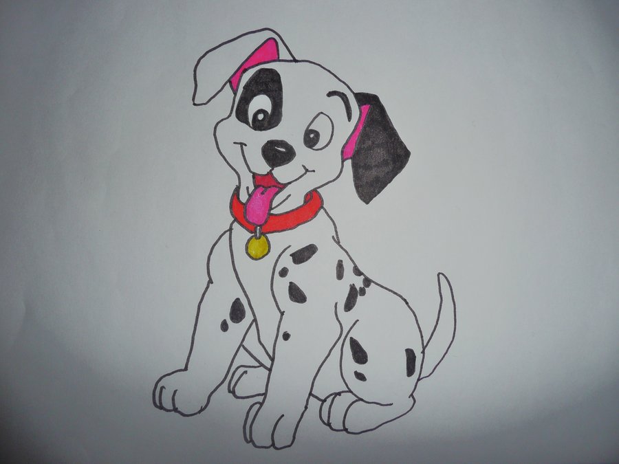 900x675 101 Dalmations Drawing By Chloesmith8.