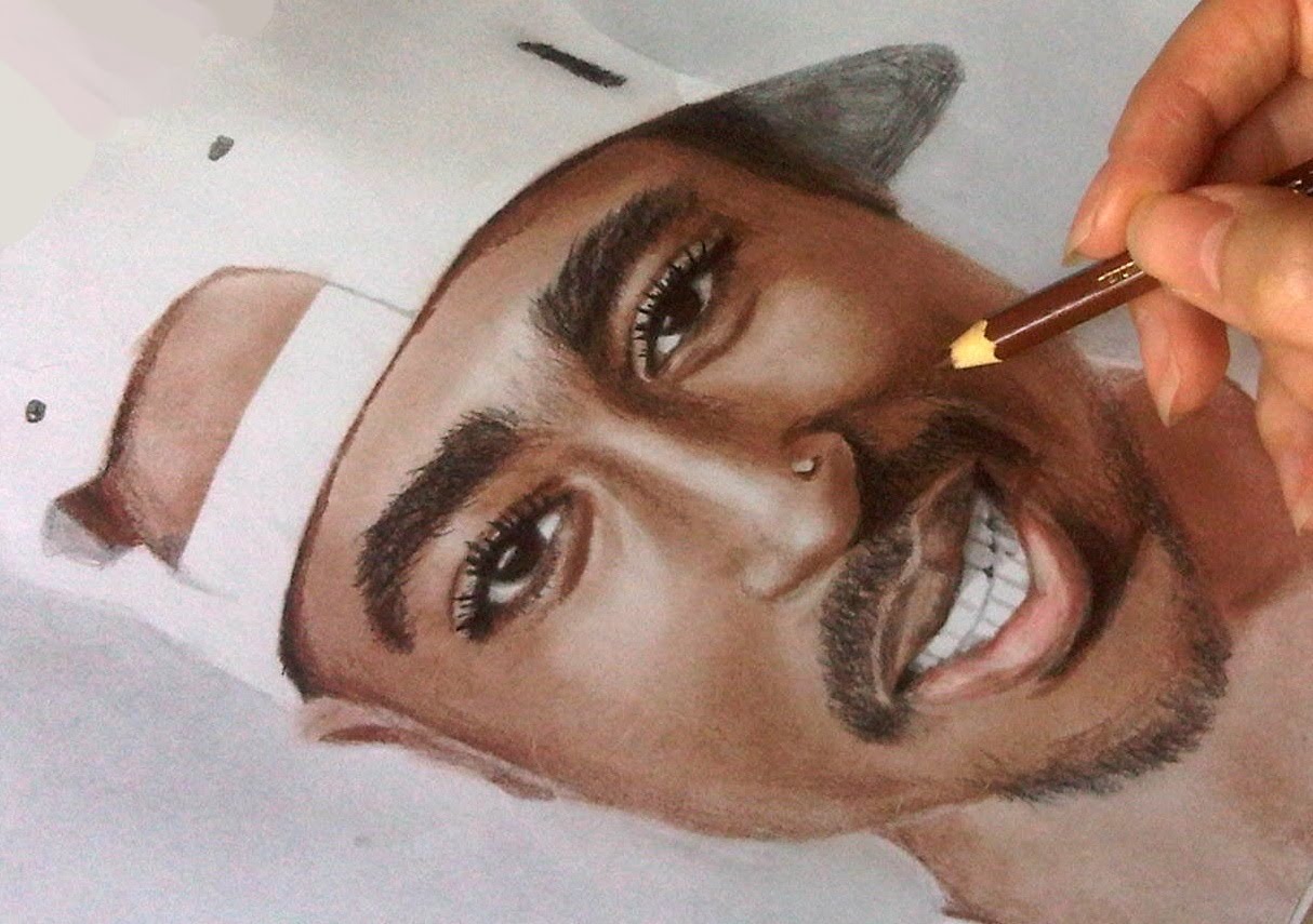 1214x855 Speed Color Drawing Of 2pac.