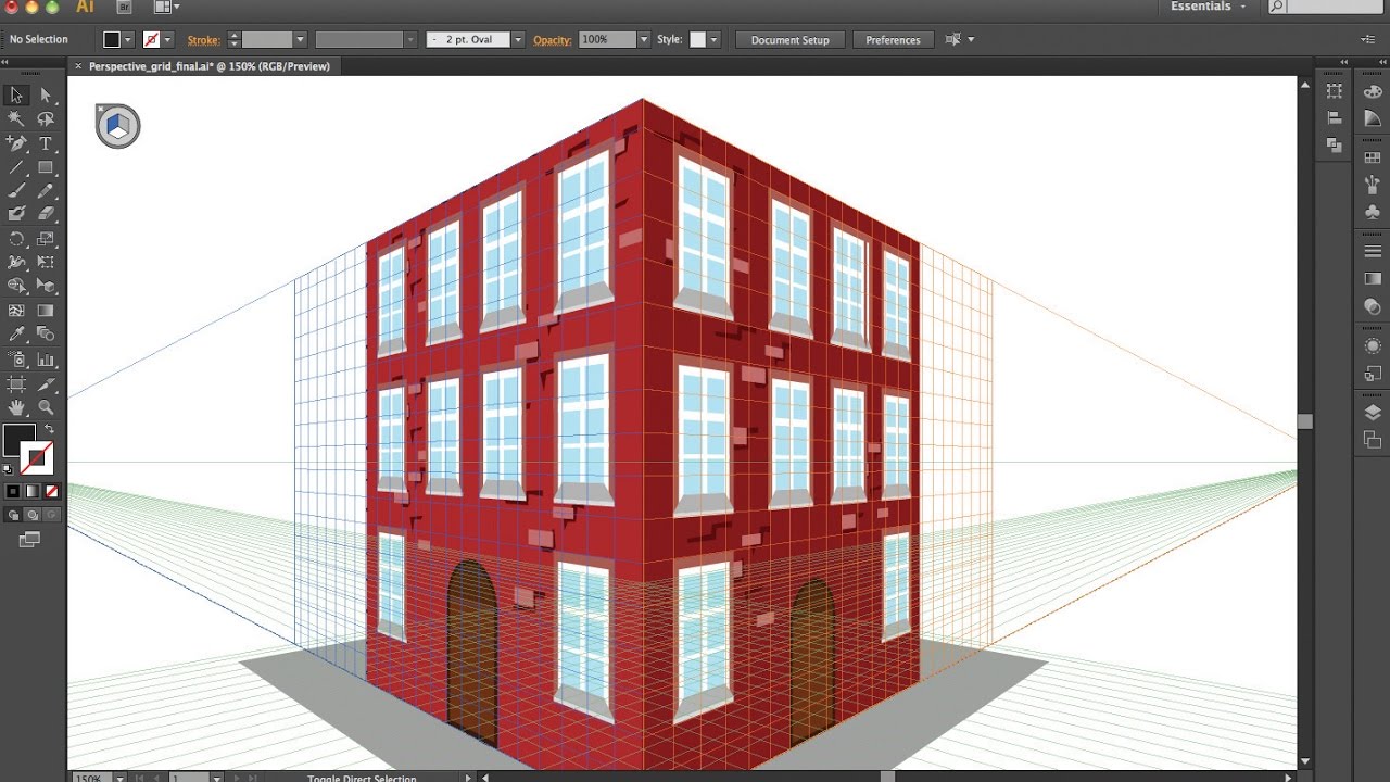 how to create grid lines in illustrator 2015