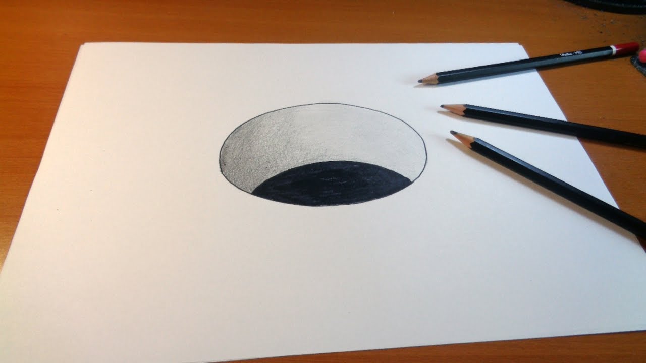 3d Hole Drawing at GetDrawings Free download