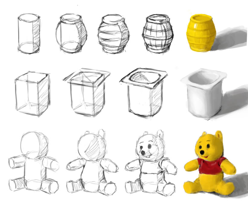 3d Shapes Drawing at GetDrawings Free download