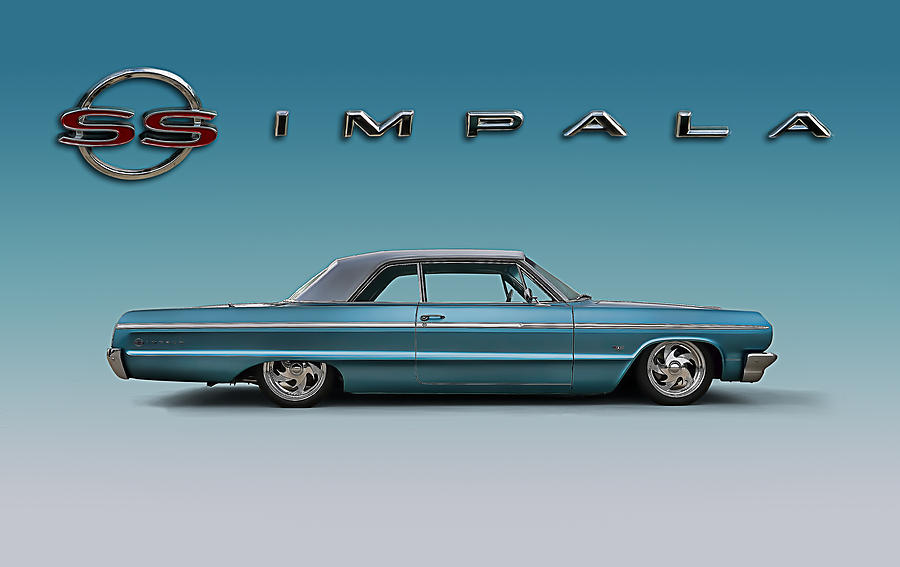 How to draw a chevrolet impala 1964