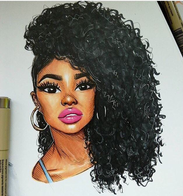 Afro Hair Drawing At Getdrawings Com Free For Personal Use