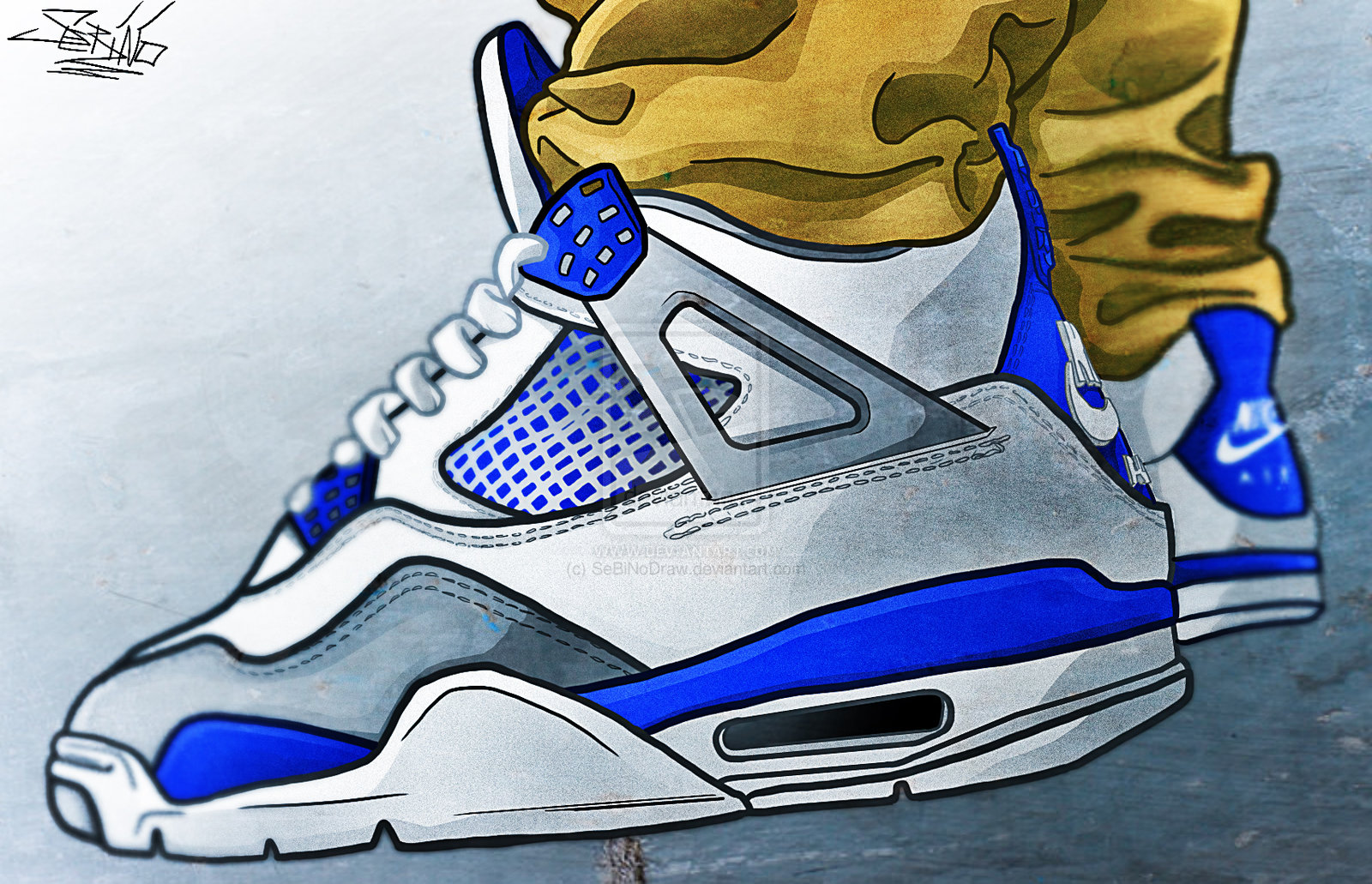Air Jordans Drawing at GetDrawings Free download