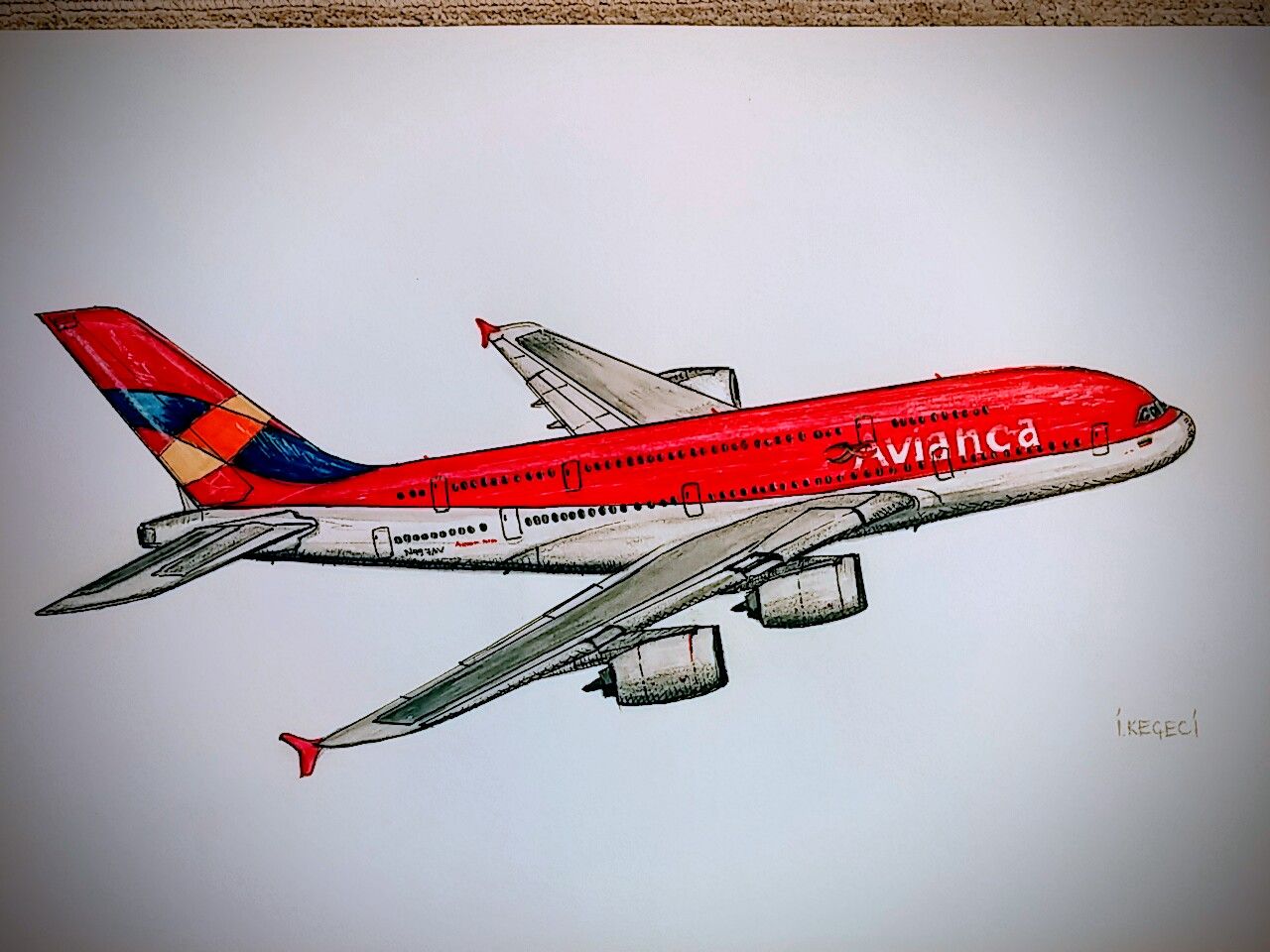 Airplane Drawing at GetDrawings | Free download