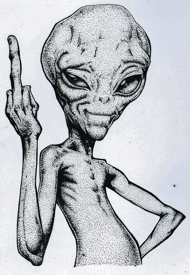 Картинка Инопланетянина Рисунок – Telegraph