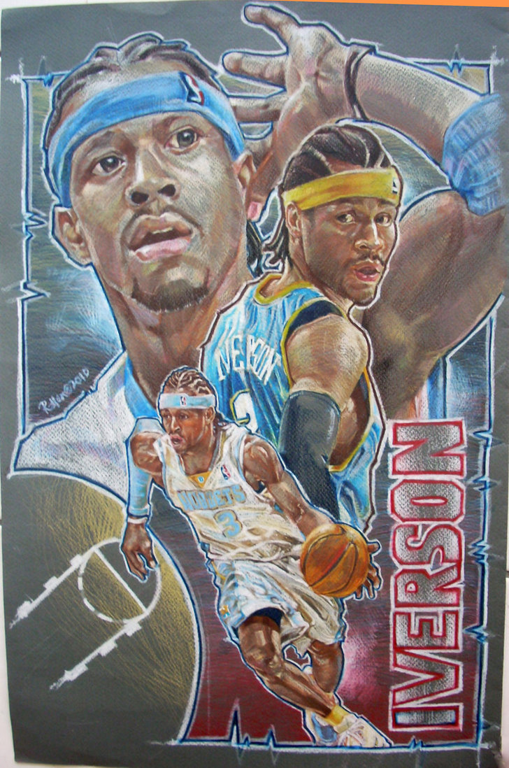 Allen Iverson Drawing at GetDrawings Free download