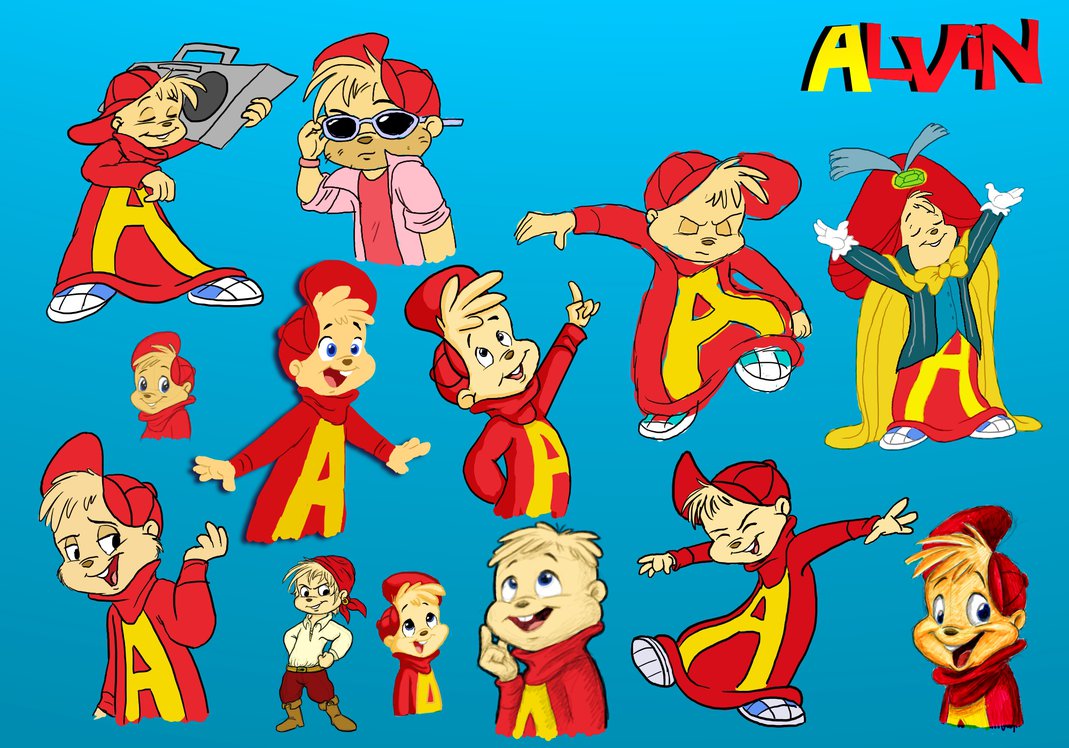 Alvin And Chipmunks Drawing at GetDrawings | Free download