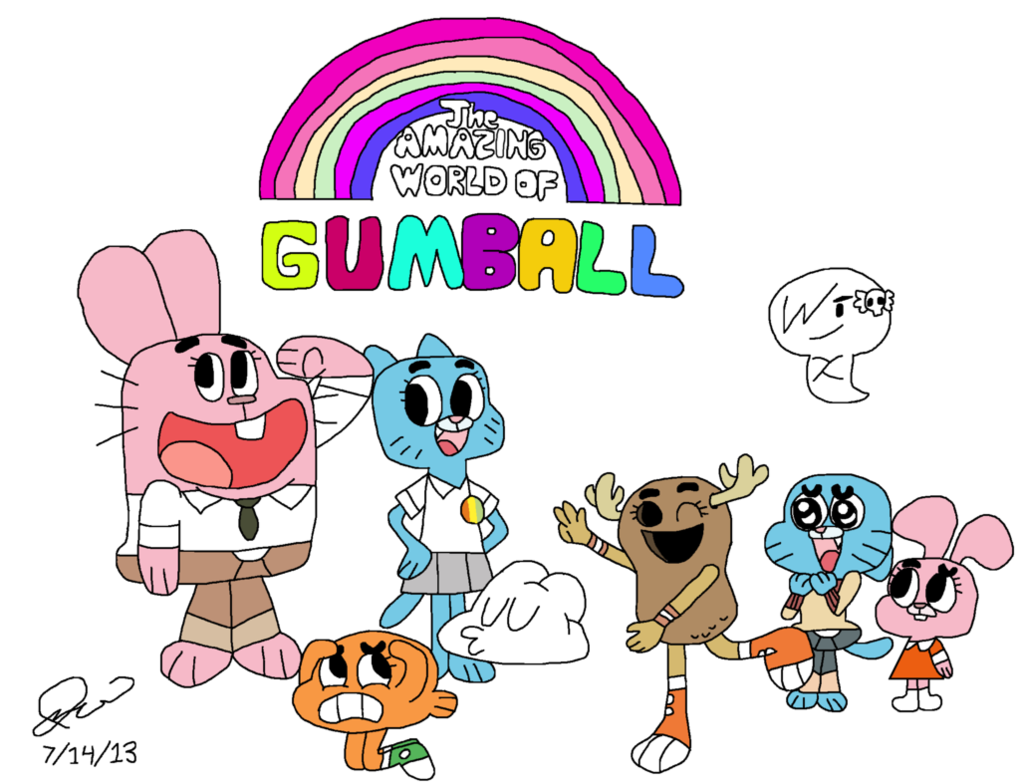 Amazing World Of Gumball Drawing at GetDrawings Free download