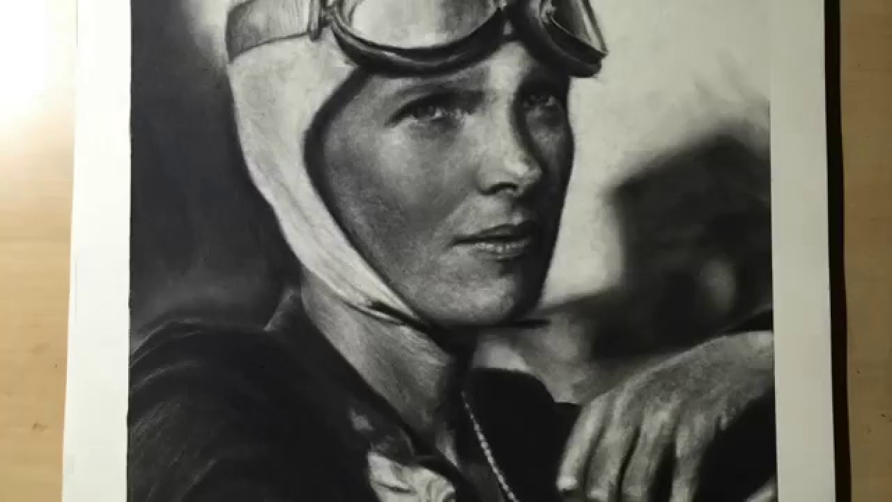 Amelia Earhart Drawing at GetDrawings Free download