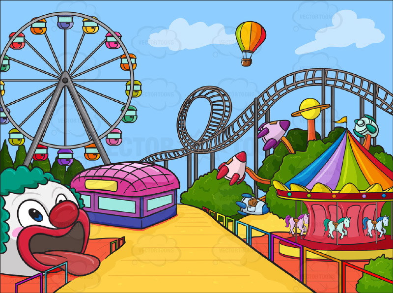 Amusement Park Drawing at GetDrawings Free download
