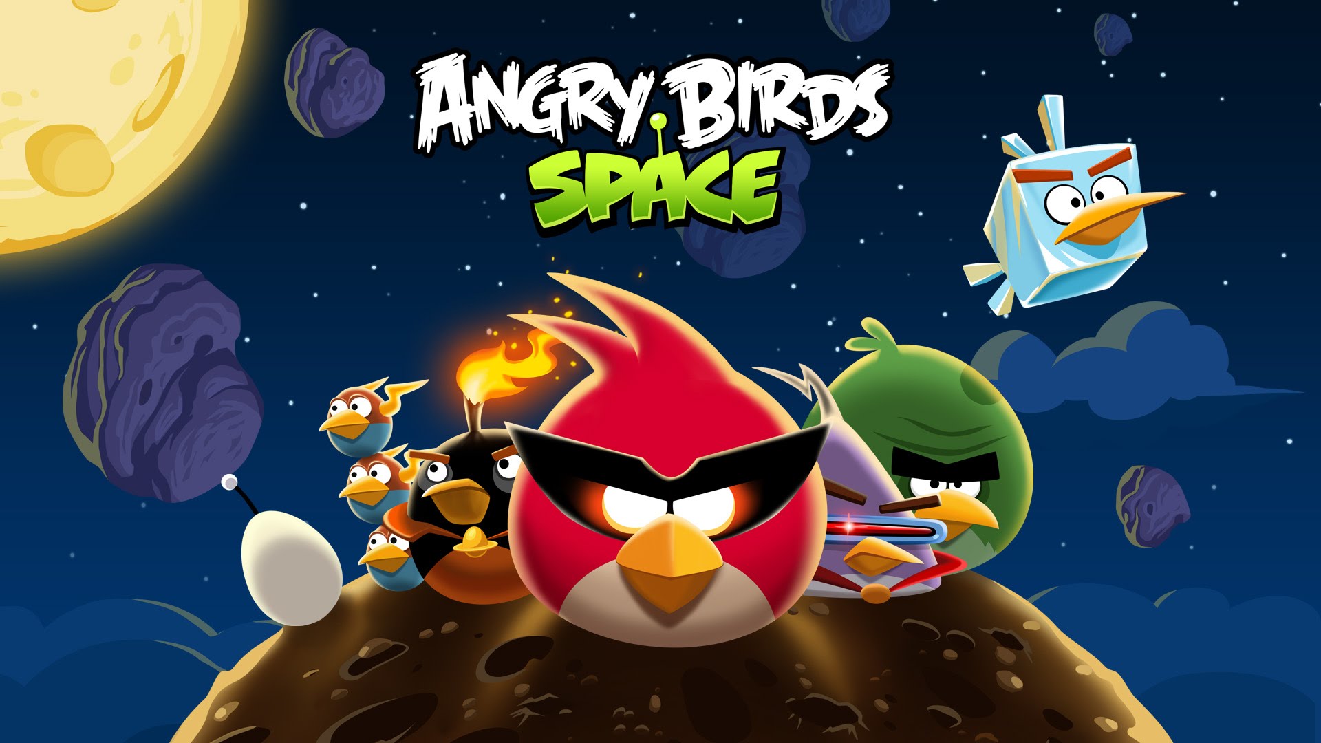 angry birds space lightning bird