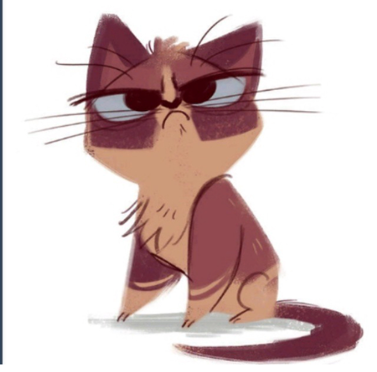 Angry Cat Drawing at GetDrawings | Free download