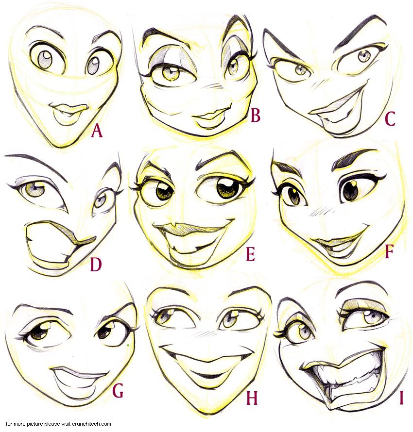 Animated Faces Drawing at GetDrawings Free download