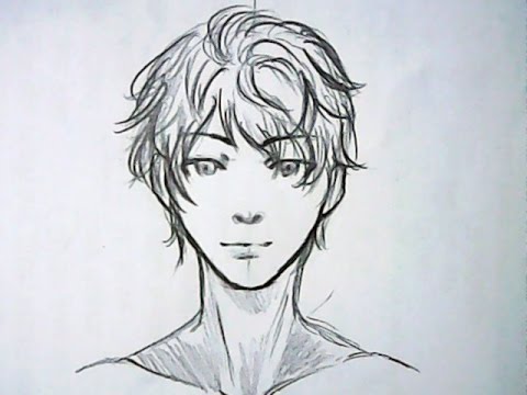 How To Draw Anime Curly Hair Male : 36 HQ Images How To Draw Anime Wavy