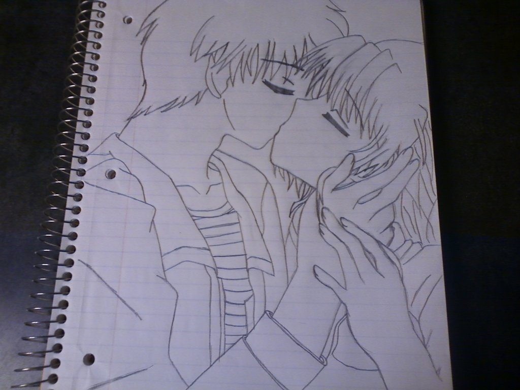 Anime Couple Drawing At Getdrawings Free Download