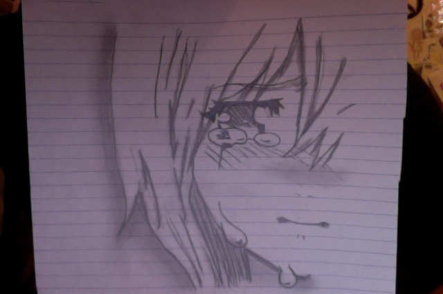 Anime Crying Drawing at GetDrawings | Free download