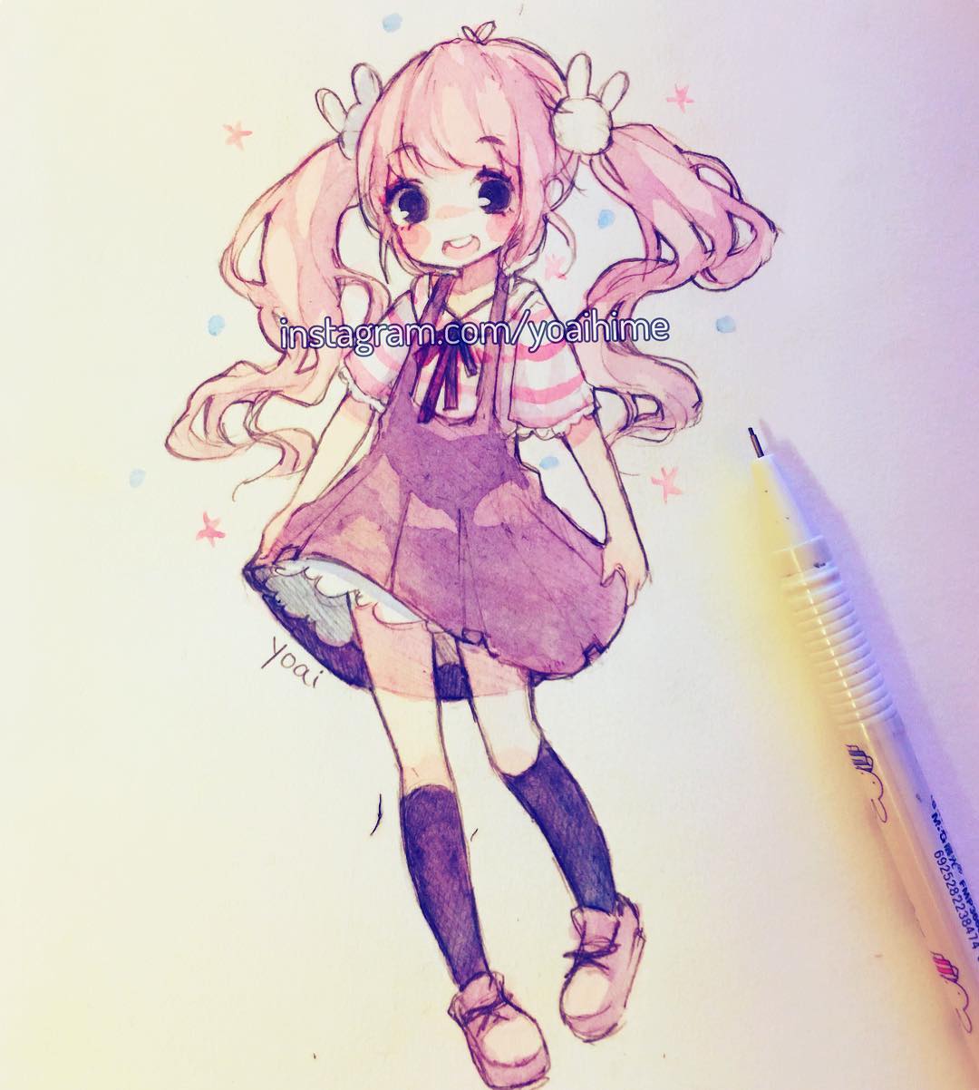 Anime Cute Girl Drawing at GetDrawings | Free download