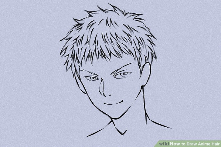 Anime Hairstyles Drawing At Getdrawings Com Free For
