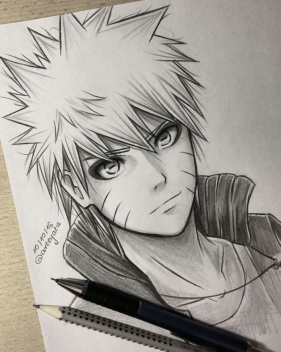 Creative Naruto Easy To Draw Sketch for Adult