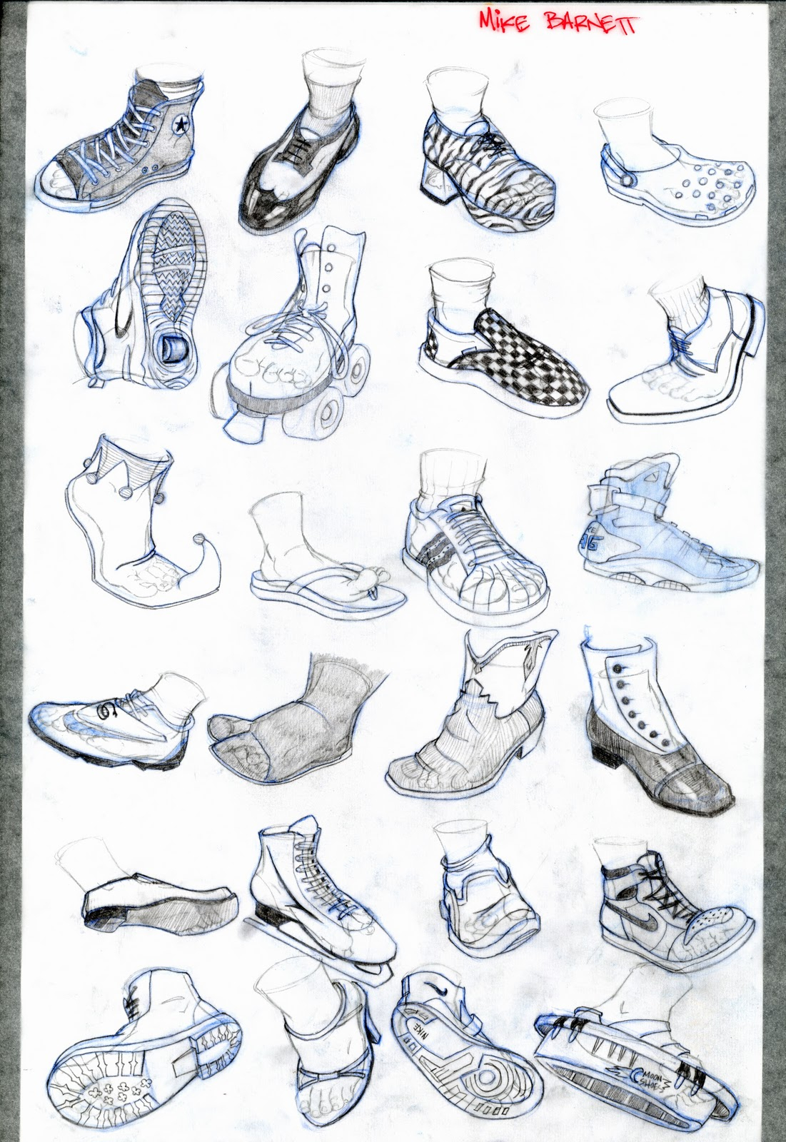 How To Draw Anime Shoes Girl