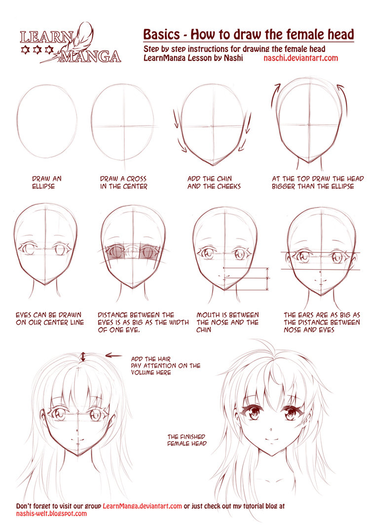 Anime Template For Drawing at GetDrawings Free download