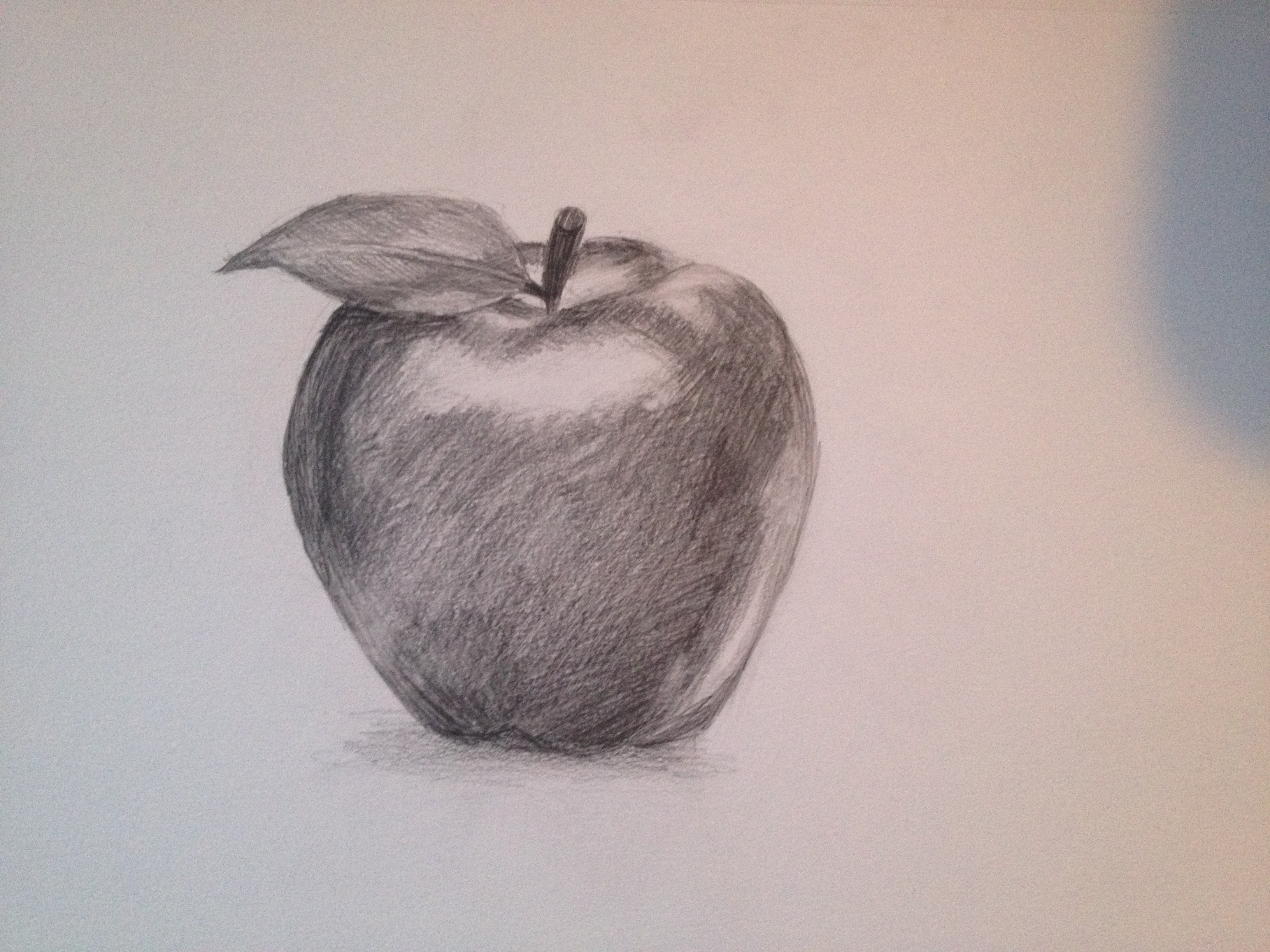 Apple Pencil Drawing at GetDrawings | Free download