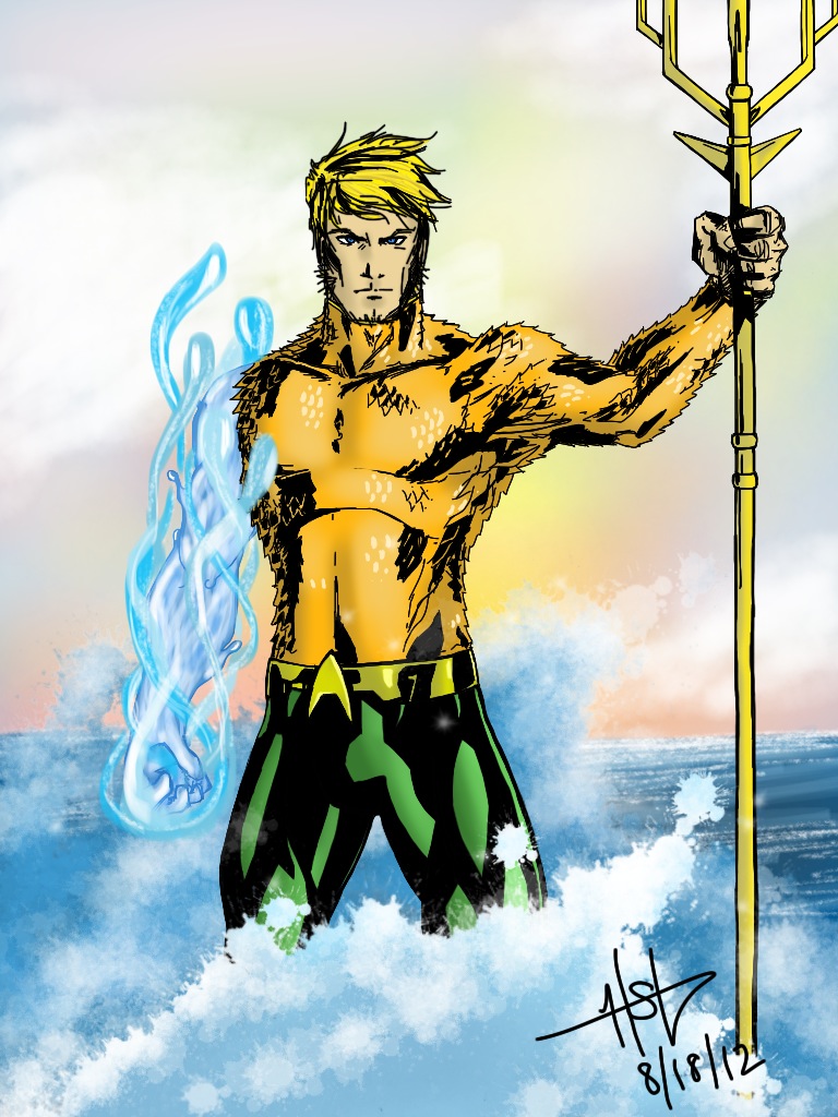 Aquaman Drawing at GetDrawings | Free download