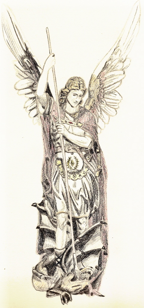 Archangel Michael Drawing at GetDrawings | Free download