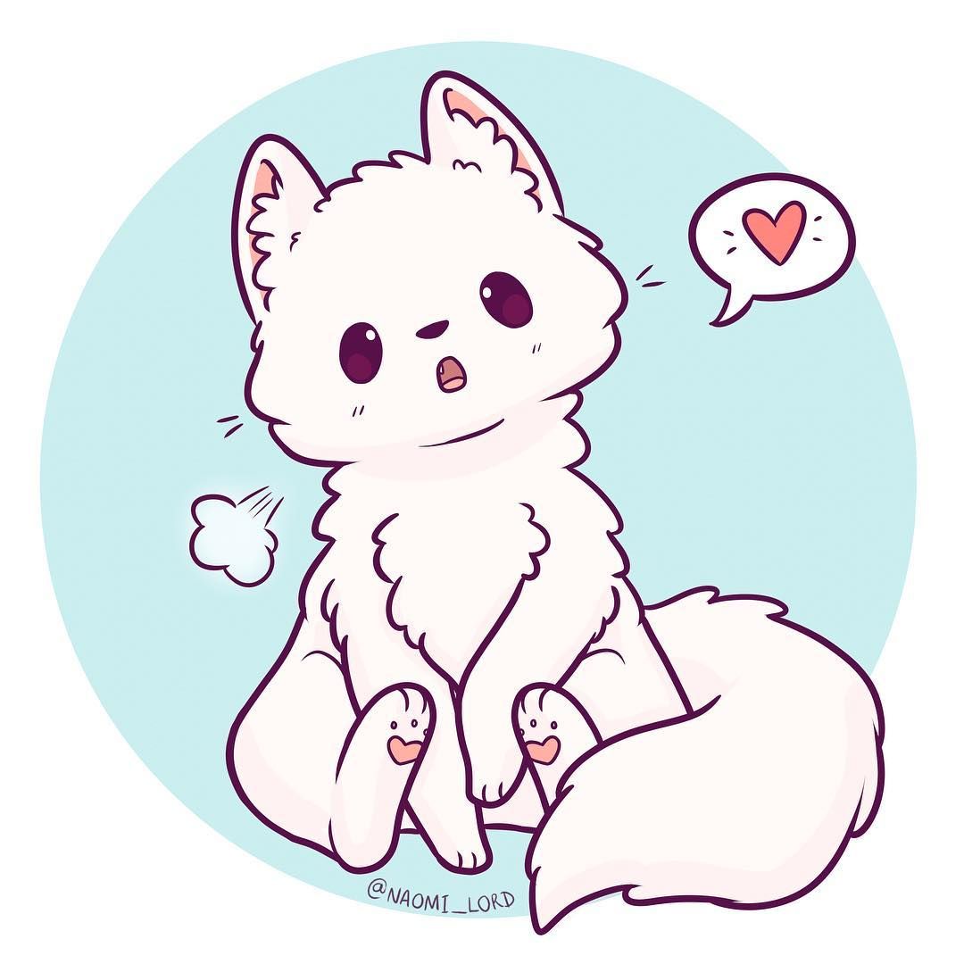 Arctic Fox Drawing at GetDrawings | Free download